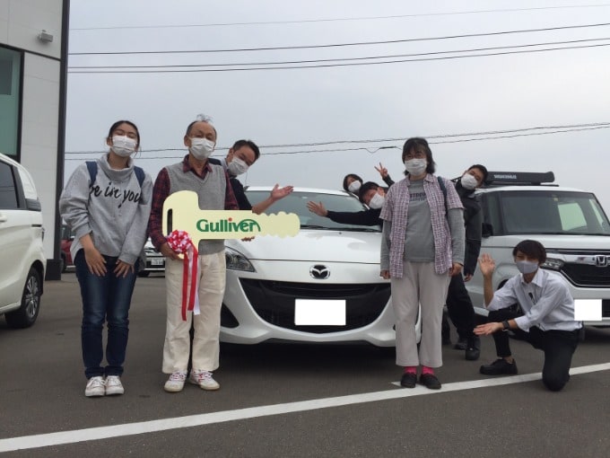 N様 マツダ プレマシーご納車おめでとうござます☆01