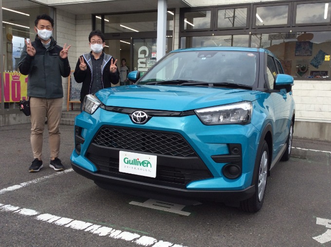 ご納車 ライズ 車買取販売ならガリバー本宮店の事例紹介 G 中古車のガリバー