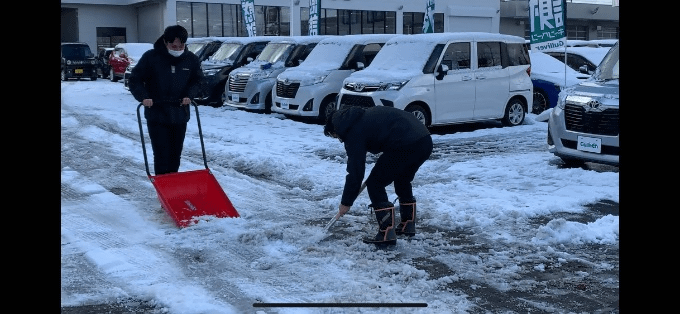 雪がきた！ ☆★☆ガリバー札幌清田店☆★☆01