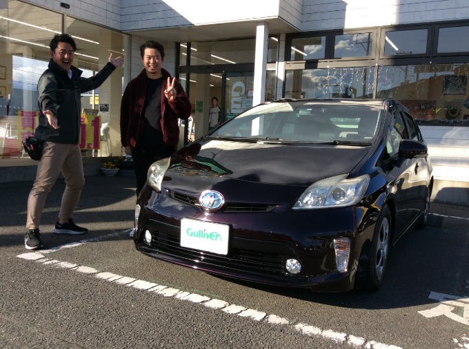 ご納車 プリウス 車買取販売ならガリバー本宮店の事例紹介 G 中古車のガリバー