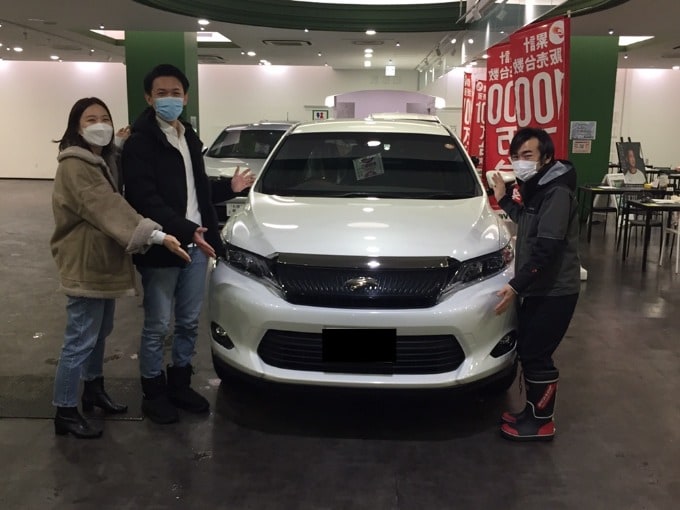 ハリアーご納車させて頂きました！！〜ガリバー札幌清田店〜01