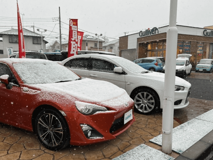 ☆☆埼玉県で今年初雪です☆☆02