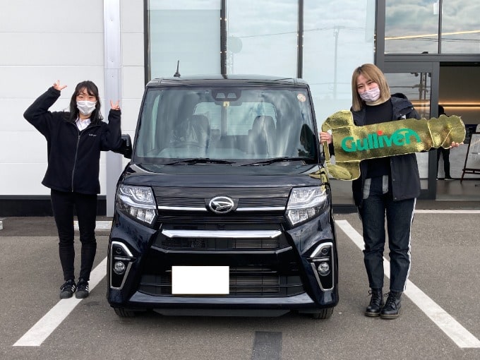 祝 タントカスタム ご納車 車買取販売ならガリバー中津店の事例紹介 G 中古車のガリバー