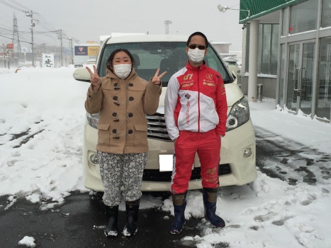 祝！納車おめでとうございます！アルファード01