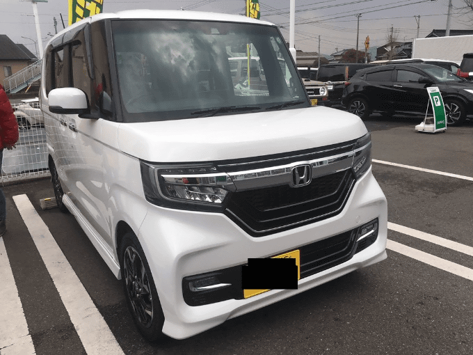 N-BOXカスタム納車しました！01