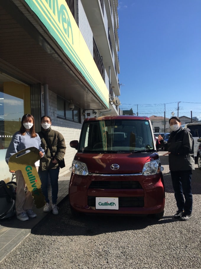 タントご納車致しました！！01