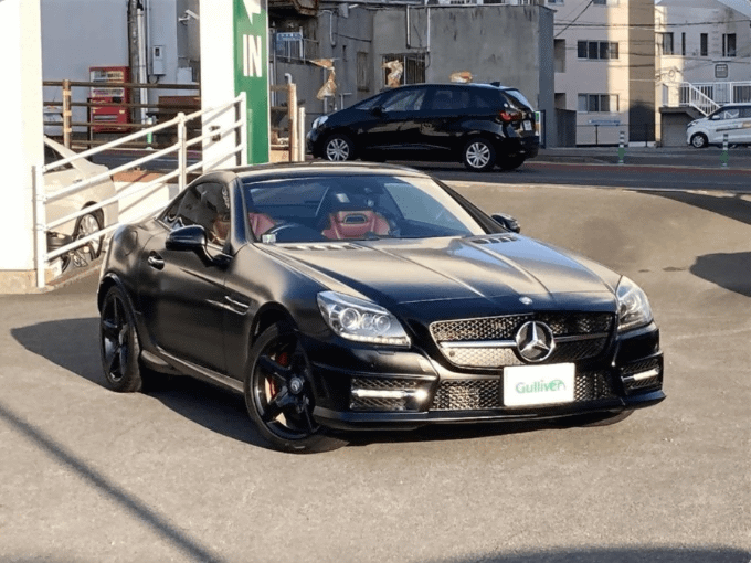 入荷情報 メルセデス ベンツ Slk0 中古車 つや消し マットブラック 宮崎県 車買取販売ならガリバー宮崎橘橋店の中古車新着情報 G 中古車のガリバー