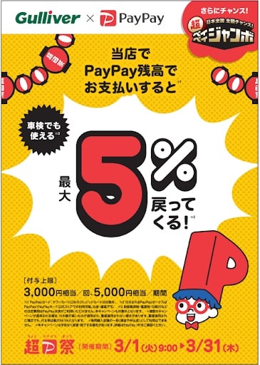 PayPay決済導入キャンペーン01