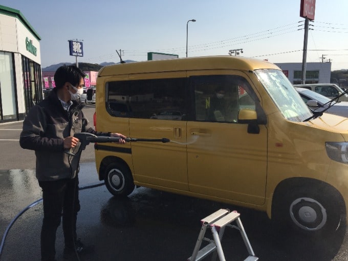 ガリバー洲本バイパス店『N-VAN』洗車サービスご利用頂きました！01