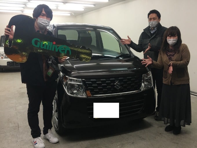 祝　ご納車　スズキ　ワゴンR01