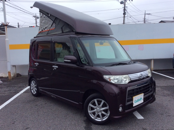 ☆入庫案内☆ タントカスタム カスタムX キャンパー仕様 。車買取販売ならガリバー四街道店の中古車新着情報 G005821646611116864 |  中古車のガリバー