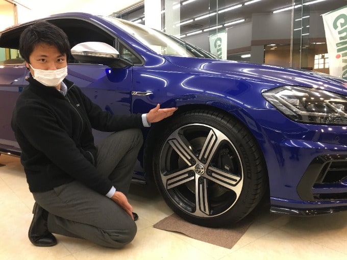 【展示車両紹介】「V・ワーゲン　ゴルフ　R」入荷致しました！！！08