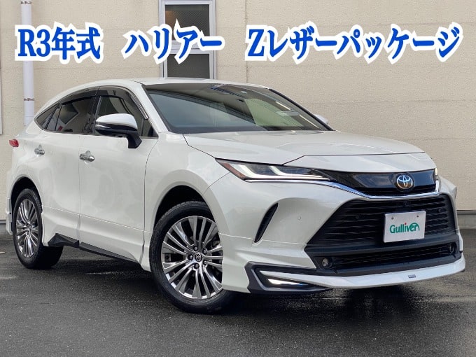 トヨタの超大人気SUV！！令和3年式のハリアー入荷しました！！01