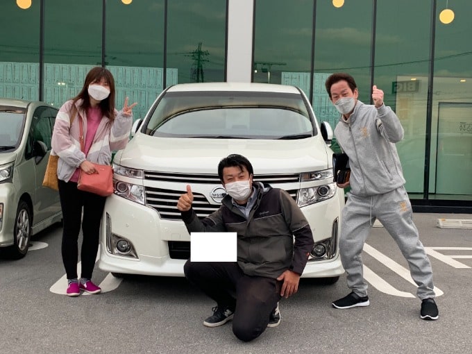 日産・エルグランド大満足納車させて頂きました！01