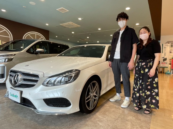 M,ベンツE350ブルーテック アバンギャルド納車しました！01