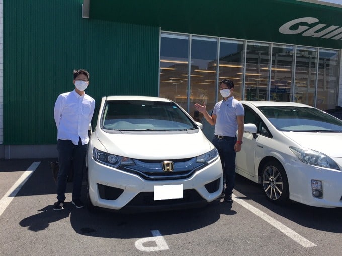 気持ちの良い天気の日にご納車させて頂きました☆01