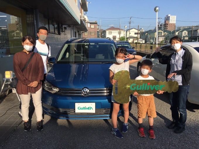 VWゴルフトゥーランご納車いたしました！！01