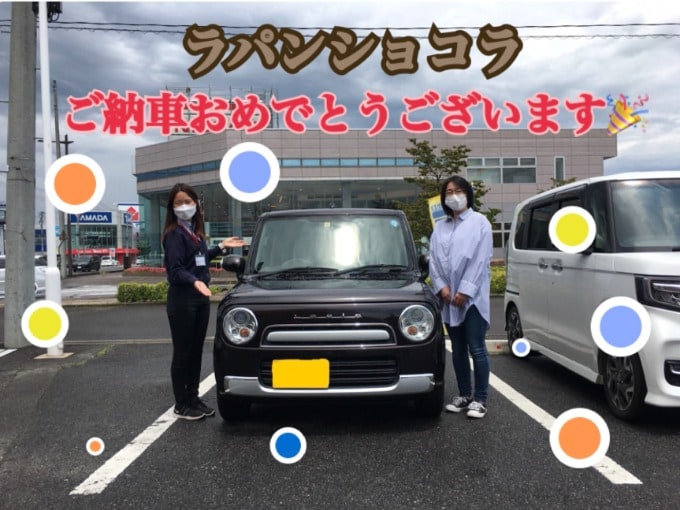 ☆ラパンショコラご納車おめでとうございます☆01