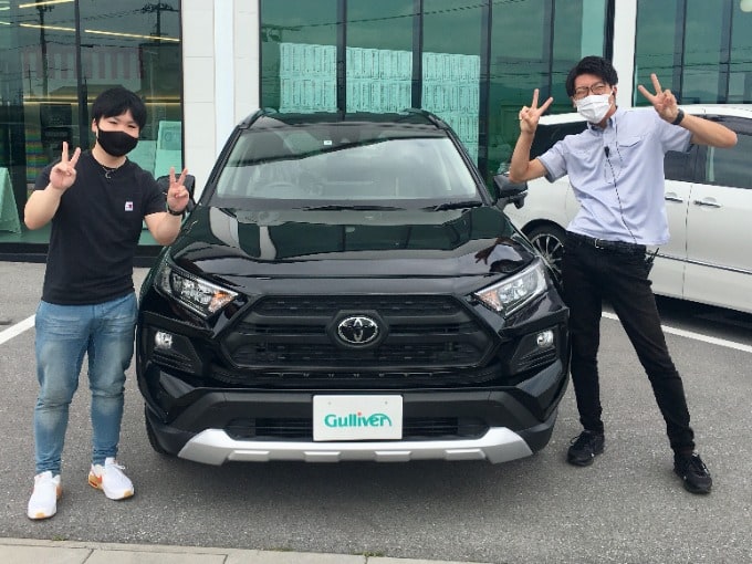 A様　トヨタ RAV4  ご納車おめでとうございます！！！01