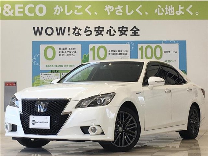 新着情報 トヨタ クラウンアスリートハイブリッド 2 5 車買取販売ならガリバーワオタウン新潟の中古車新着情報 Wt 中古車のガリバー