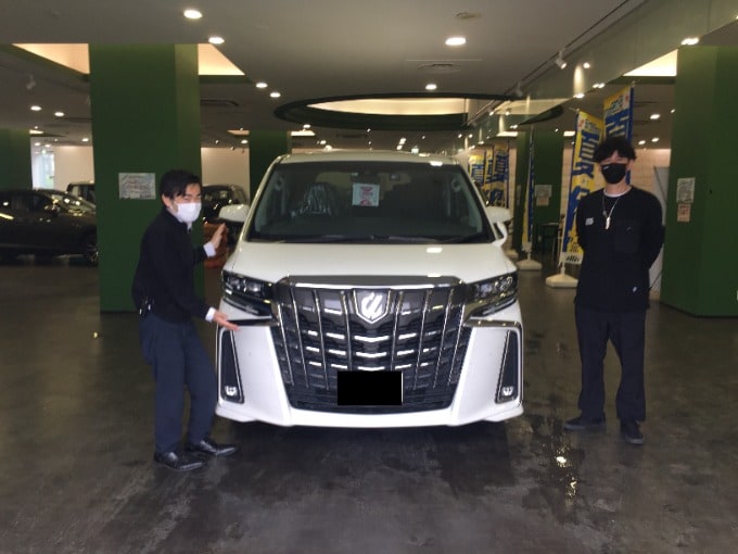 アルファードご納車させて頂きました！！〜ガリバー札幌清田店〜01