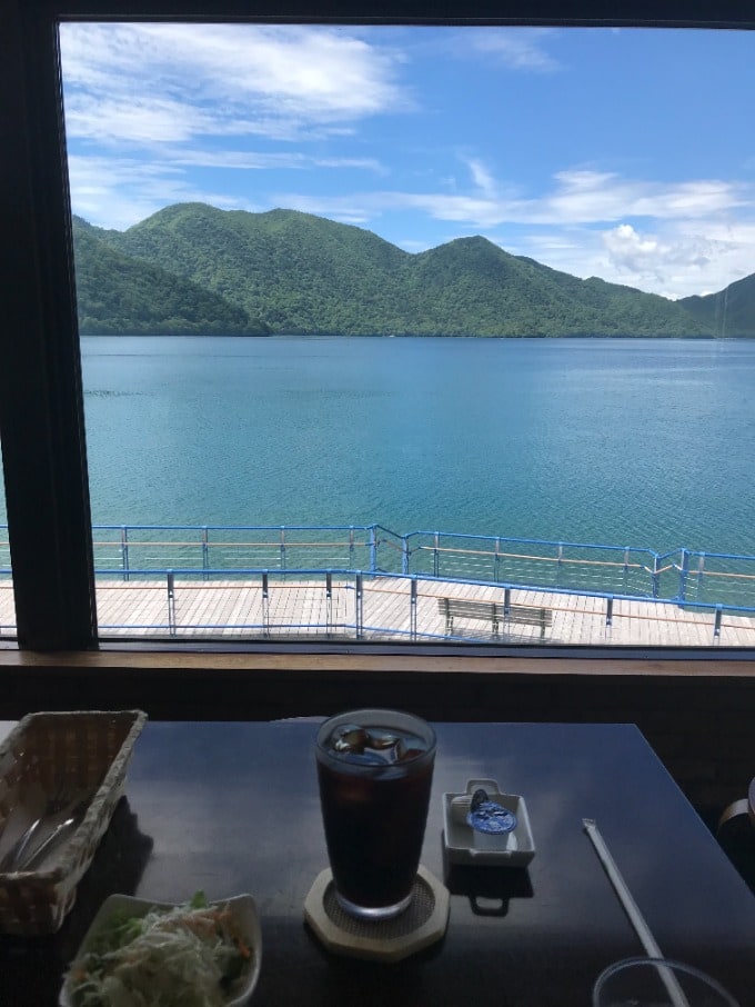 モトブログ第22弾・モーニングを食べに中禅寺湖へ01