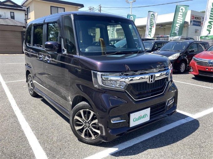 ☆買取車両ご紹介 【 H29 ホンダ Ｎ ＢＯＸ カスタム Ｇ Ｌ 】　　　千葉市　中古車01