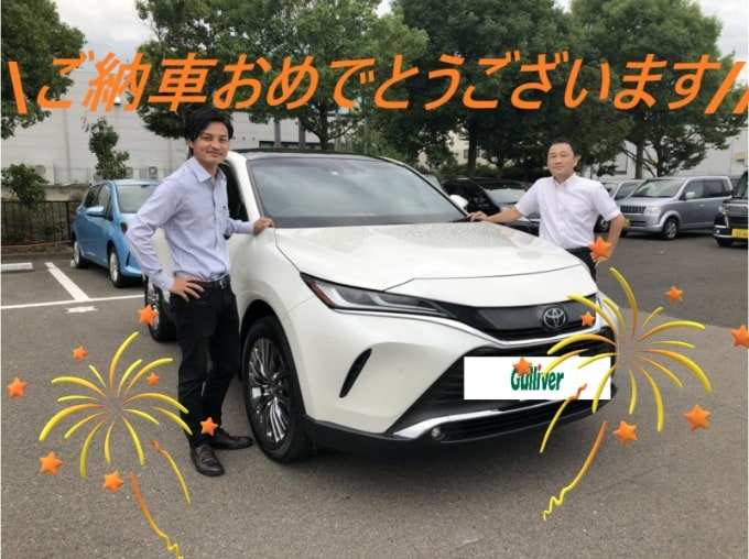 ☆祝　ハリアーご納車☆01