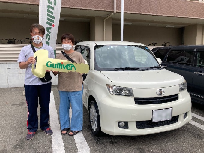 ☆☆☆念願のおクルマご購入 トヨタbBのご納車記念☆☆☆01