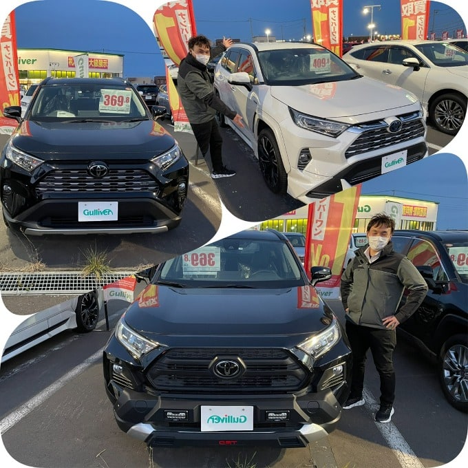 アウトドアSUV、RAV4並んでます！02