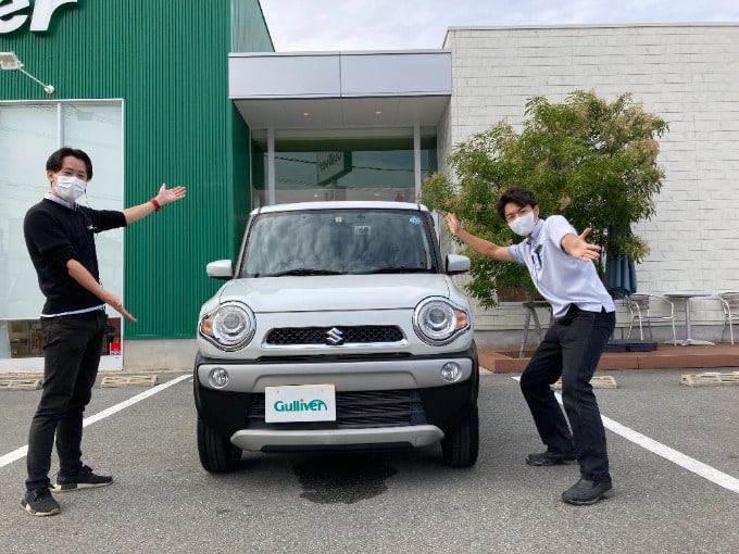 S様ハスラーのご納車おめでとうございます！01