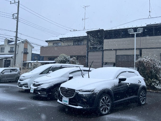 東京でも雪が！！01