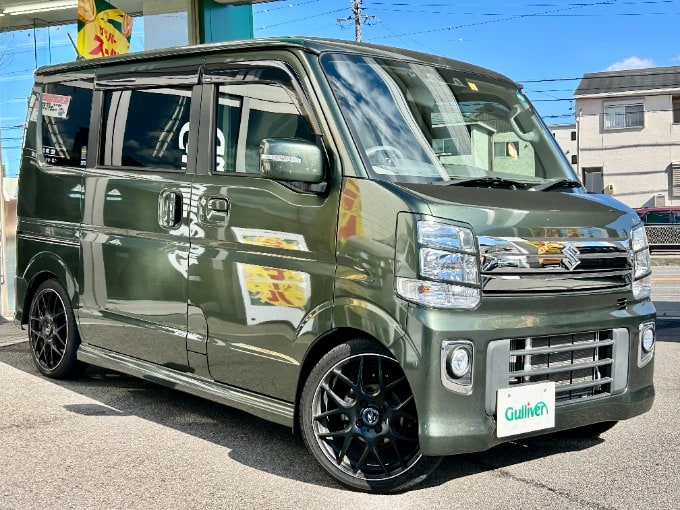 ☆　岡崎市　中古車入庫のお知らせ　★　R1年式　スズキ　エブリィワゴン01