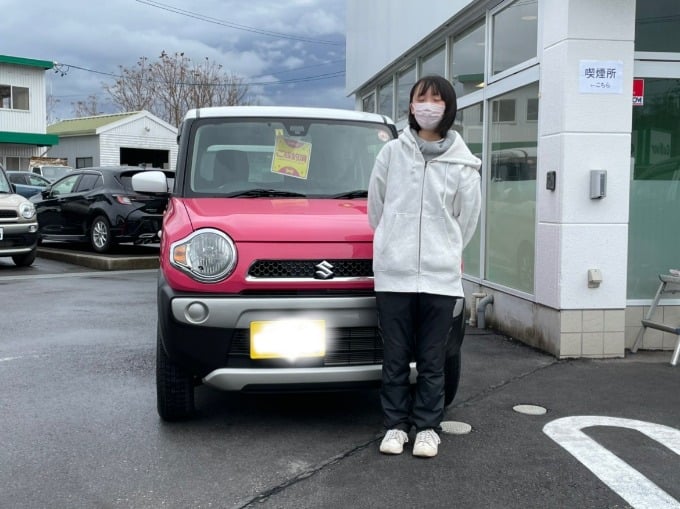 初めてのお車ハスラーご納車！！01