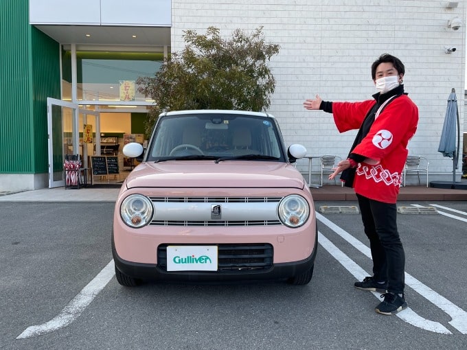 U様ラパンのご納車おめでとうございます！01