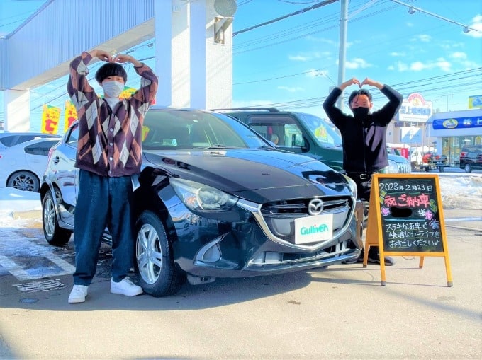 祝☆ご納車〜マツダ デミオ！！01