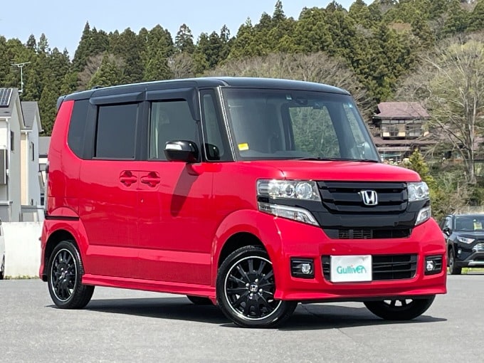 ＊新着入荷＊ H29 N-BOX カスタム G ターボSS パッケージ 4WD【岩手 一関 中古車販売 買取 無料査定 】01