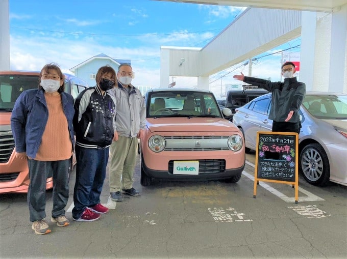 祝☆ご納車〜スズキ ラパン S！！01