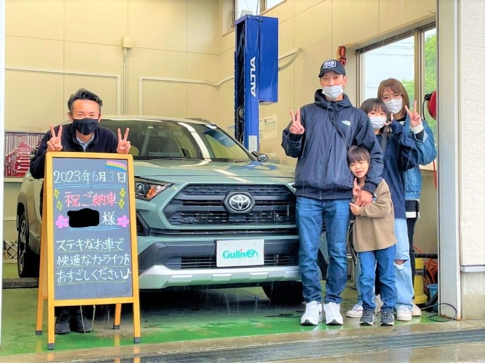 祝☆ご納車～トヨタ RAV4 アドベンチャー～01