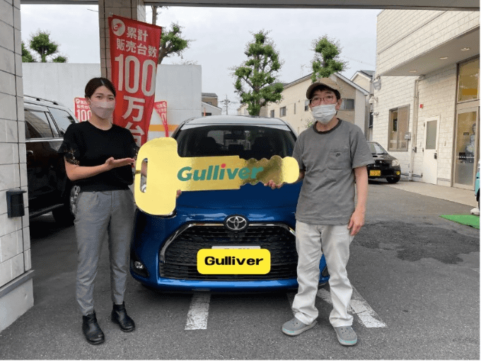 トヨタのシエンタをご納車させていただきました01