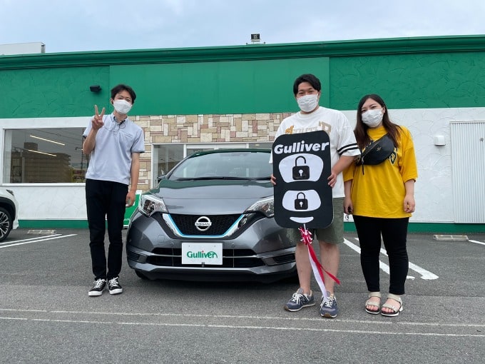 ノートeパワーご納車おめでとうございます！01