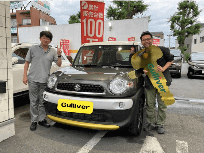 スズキのクロスビーをご納車させていただきました！01