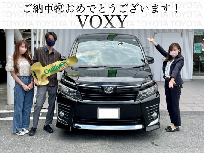 ◆トヨタ　ヴォクシー◆ご納車おめでとうございます！01
