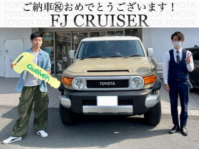 ◆トヨタ　FJクルーザー◆ご成約ありがとうございました！01