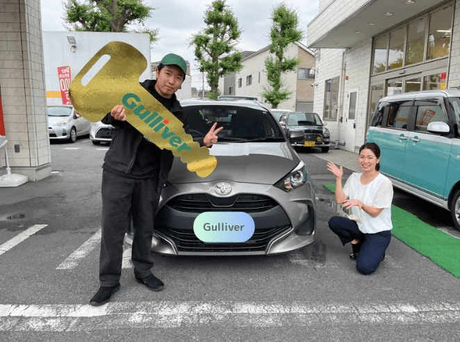 トヨタのヤリスGをご納車させていただきました☆01