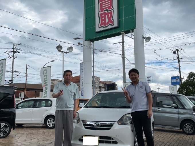 祝！【ミライース】ご納車おめでとうございます！01