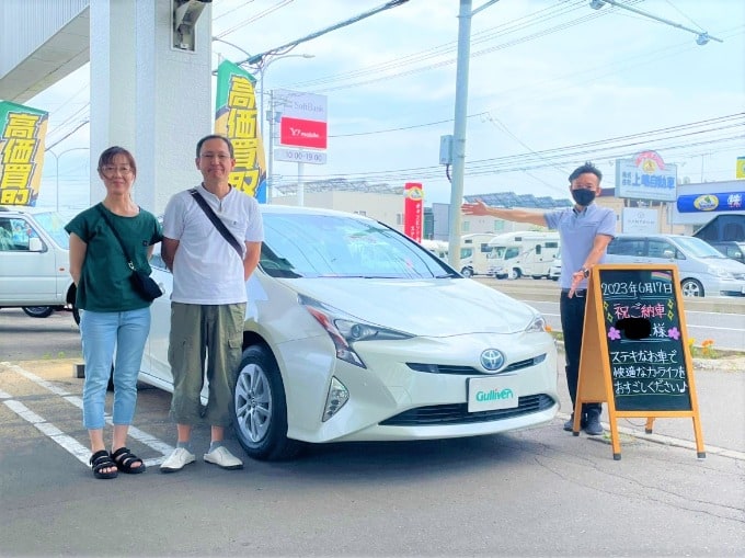 祝☆ご納車〜トヨタ プリウス A！！01