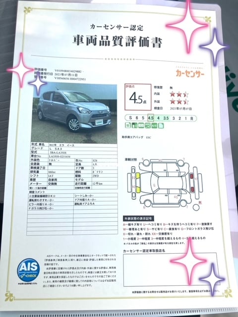 ガリバー富田店イチオシ！！R2　DAIHATSUミライース！！04