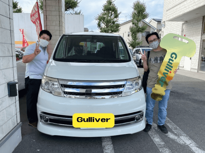 日産のセレナをご納車させていただきました！01