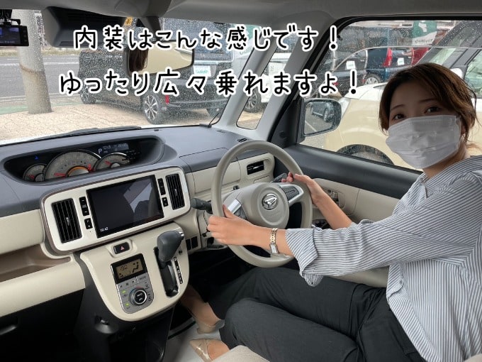 かわいい軽自動車の代名詞！？ムーヴキャンバスに人気色が安積店に登場です♪03